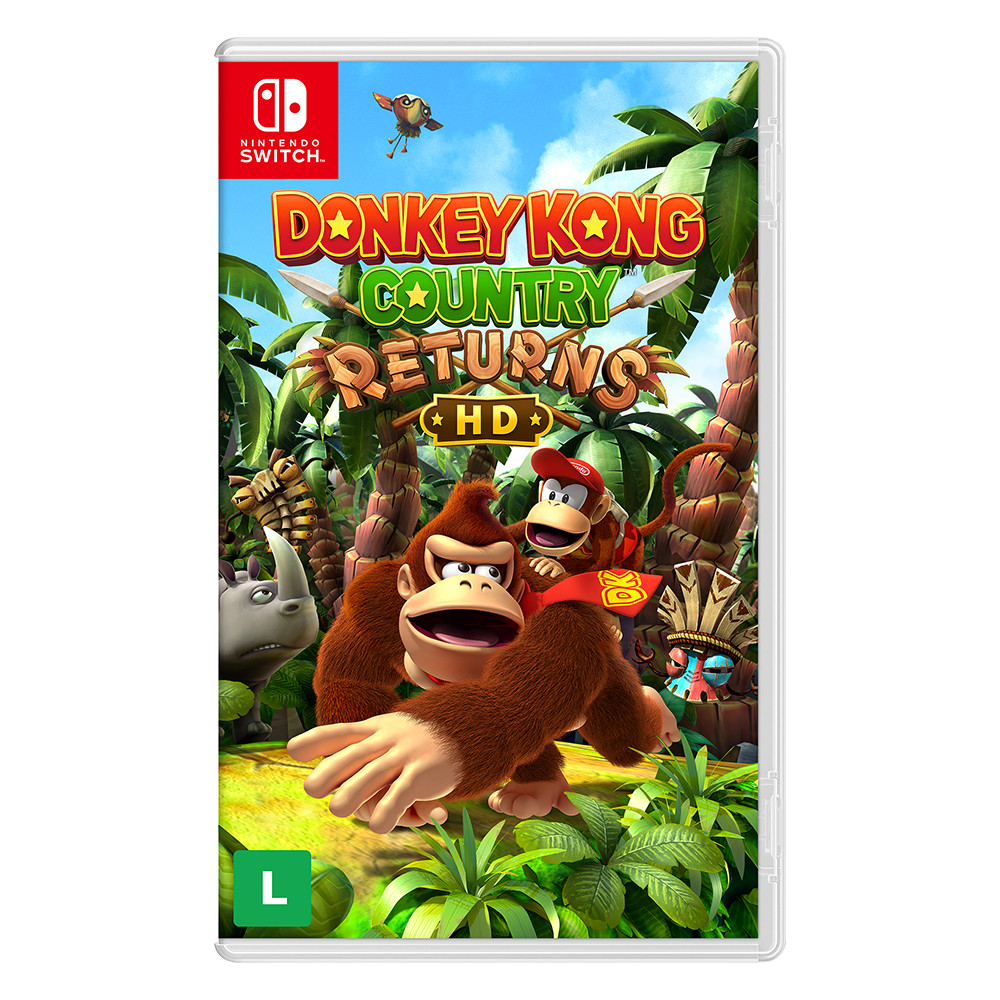 Jogo Donkey Kong Country Returns HD – Nintendo Switch