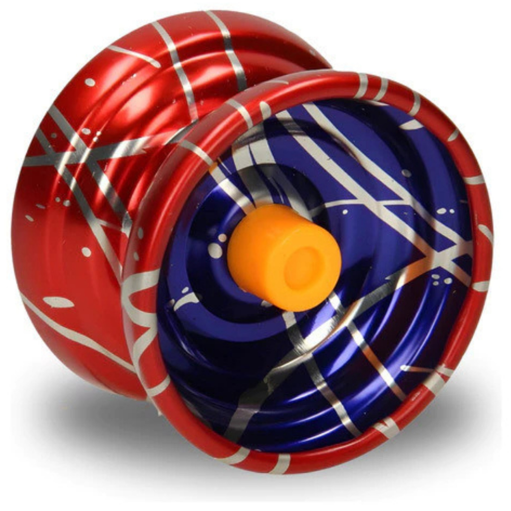 ioio de metal alumínio yoyo profissional com rolamento roletado brinquedo ioio colorido 7 esfera