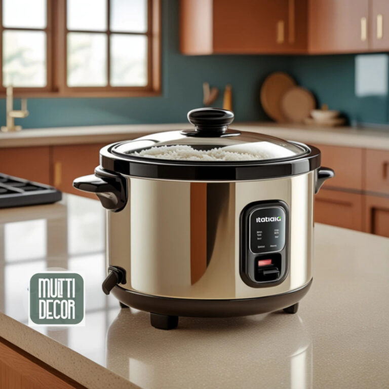 Panela De Arroz Itatiaia Midi Inox 1,5L 8 Xícaras