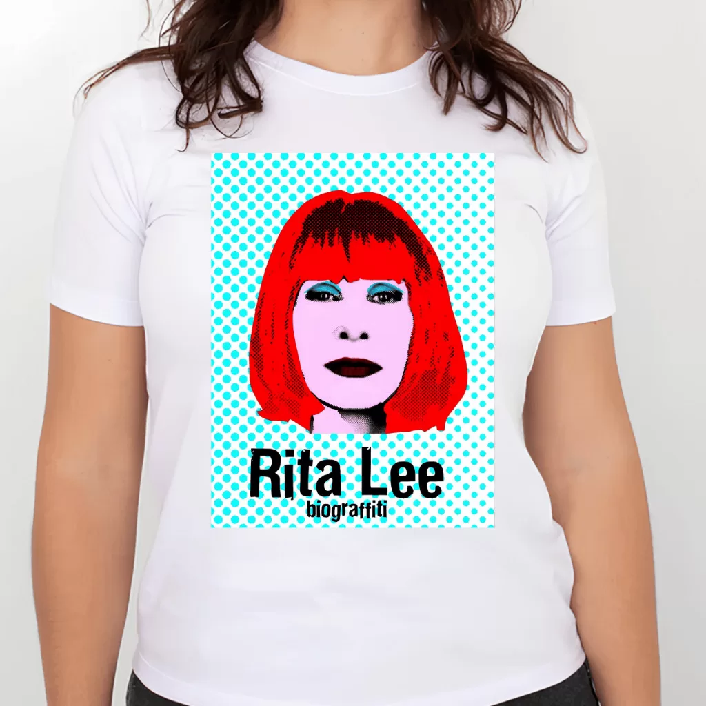 Camiseta Cantora – Rita lee – biograffit Musica