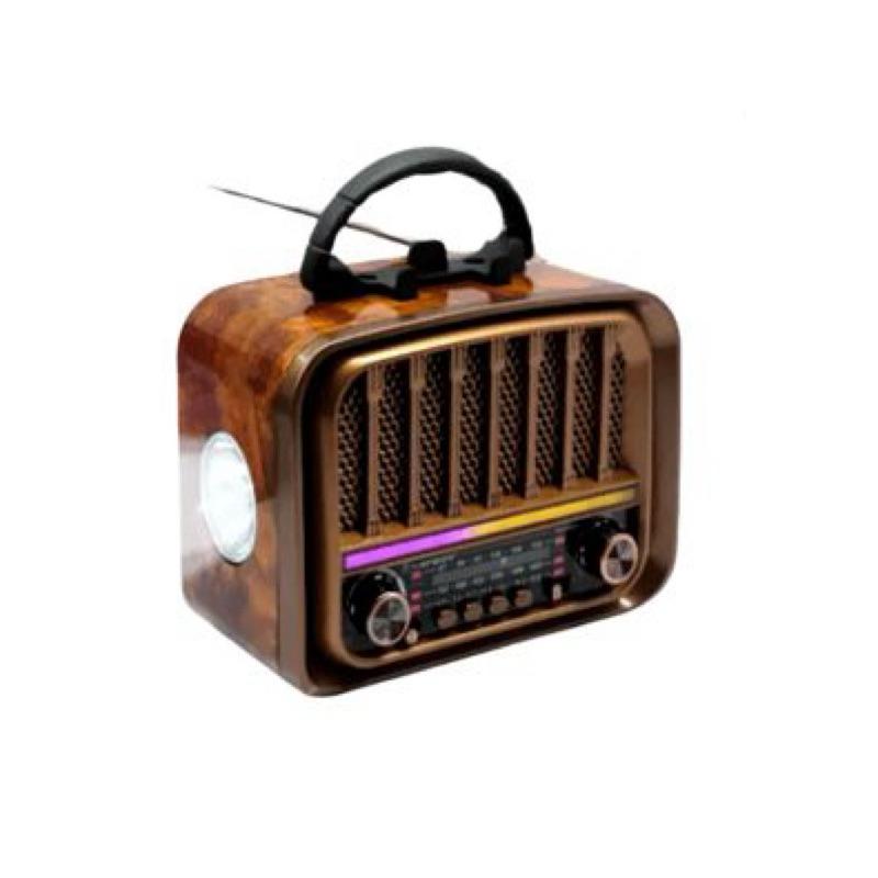 Rádio Am/fm Usb Kapbom Ka-5587 Luz RGB