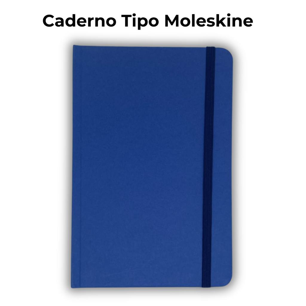 SKETCHBOOK Tipo Moleskine Folha Branca Lisa Sem Pauta 21X14 Caderno Para Anotação
