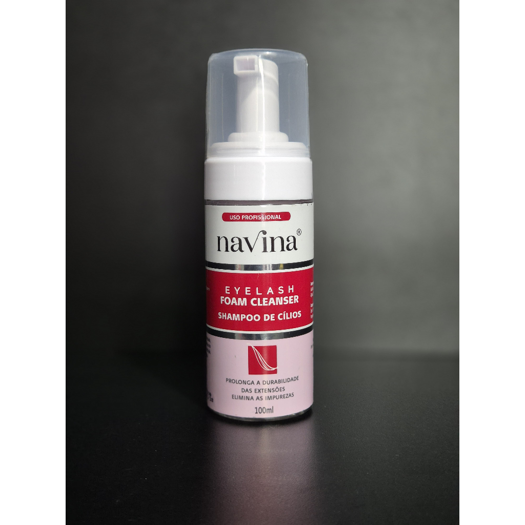 Shampoo para Cílios Navina Higienizador 50 ml e 100ml ENVIO IMEDIATO