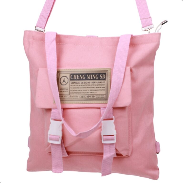 Bolsa Sacola Eco Bag de Ombro com Alça Transversa