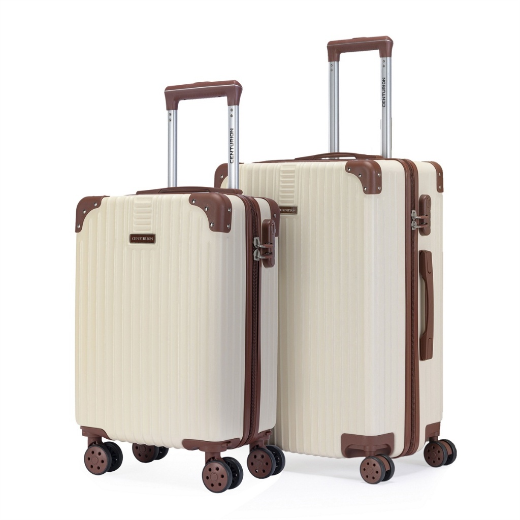 Kit 2 Malas Moderna Grande Media Viagem Bordo Roda Removivel Resistente Giratoria 360° Com Senha