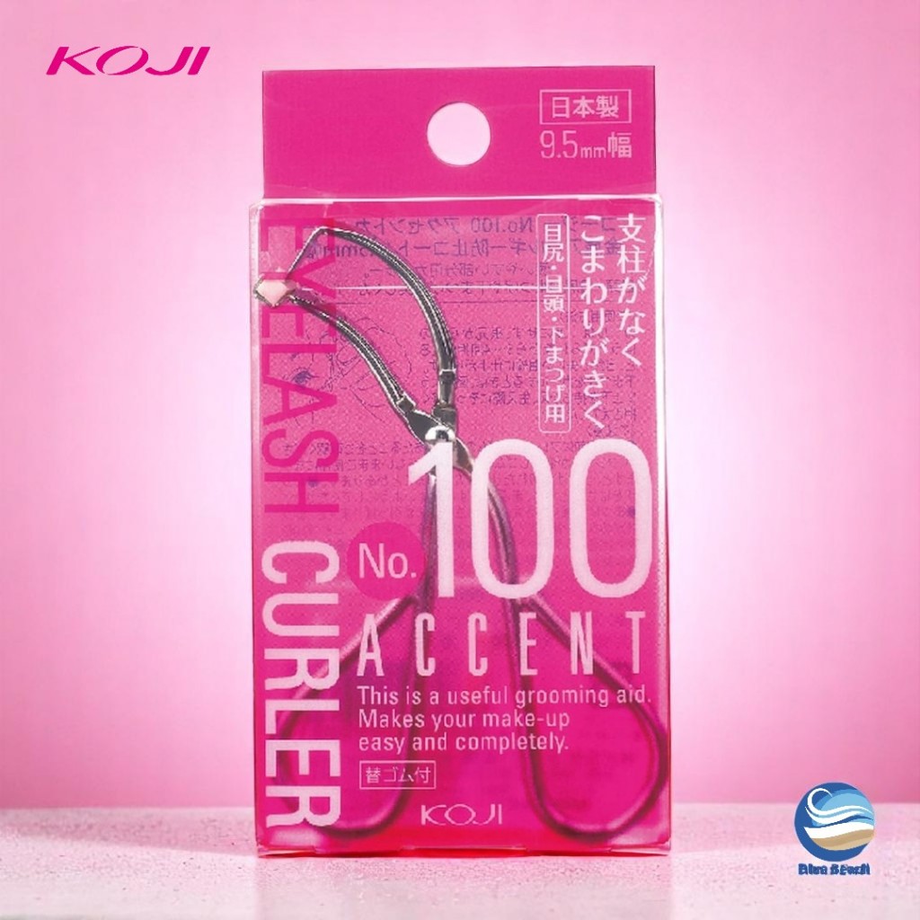 KOJI No.100 Accent Curler 2CR0110/Curvador de Cilios de Precisao/Feito no Japao
