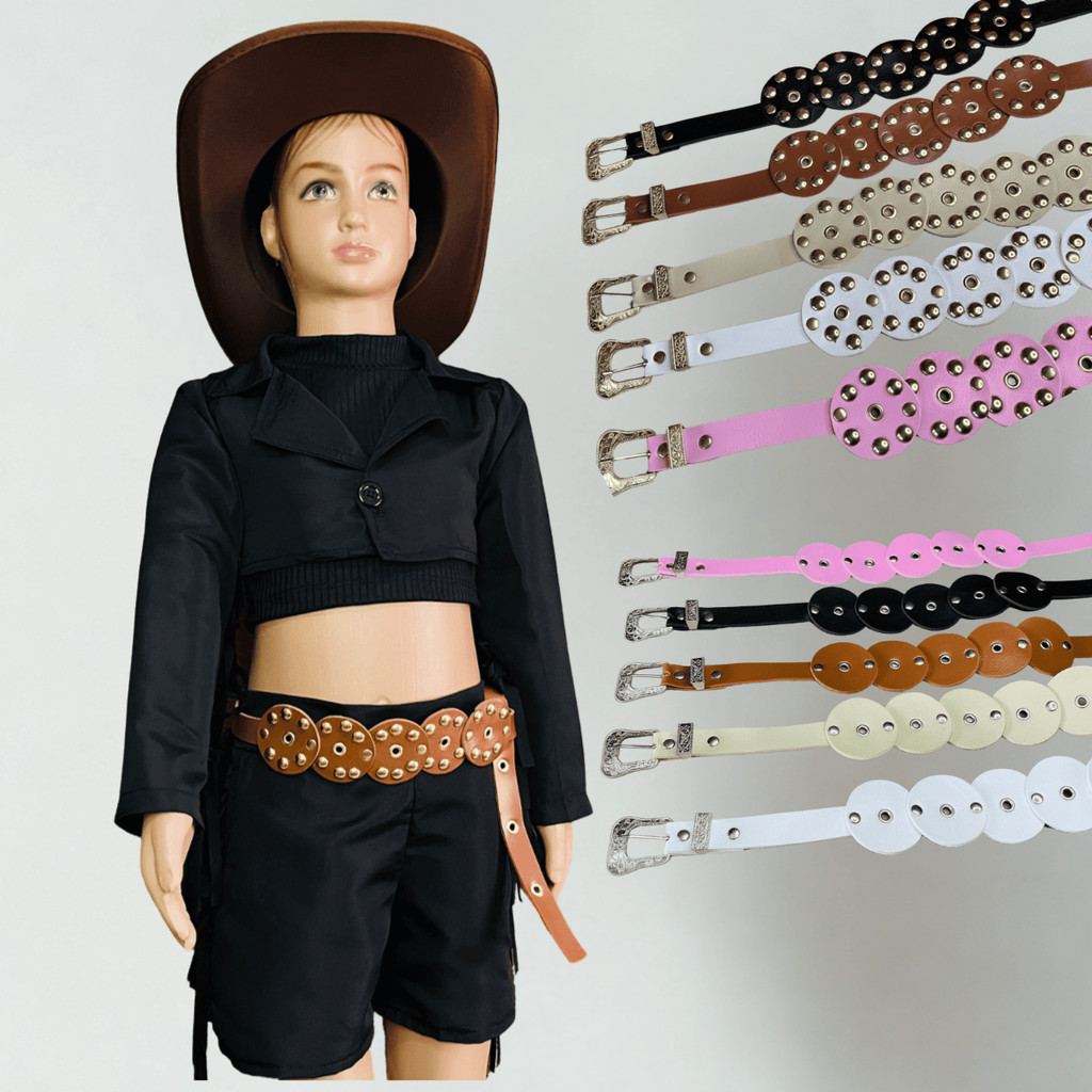 Lançamento Cinto Infantil Boho Country para Meninas  5 Cores  Pronta Entrega  Envio Rápido