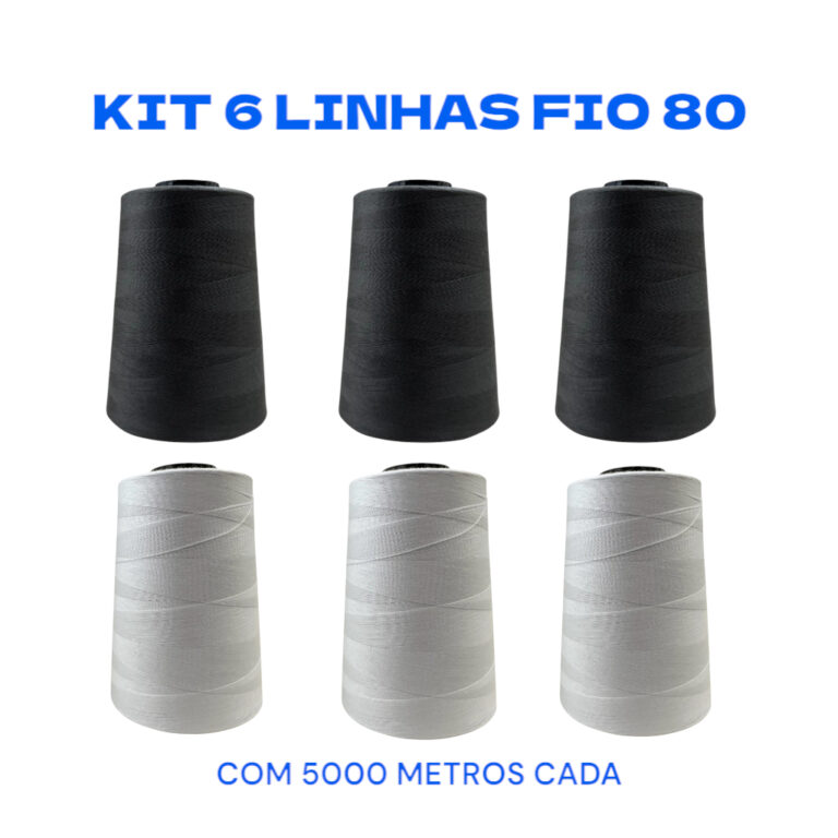 Kit 6 cones linha 120 – cores básicas -alta