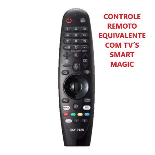 Controle Remoto Magic Tv LG similar sem comando de