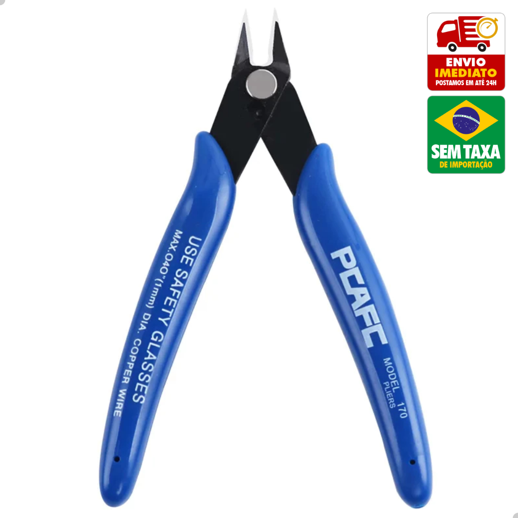 Alicate De Corte Rente E Corte Diagonal 5 Polegadas Profissional WL-1177