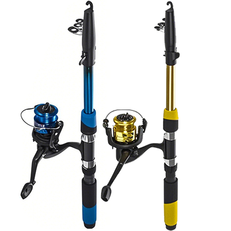 Kit 1-2 Vara De Pesca 60-120lbs Completa Com Molinete Esportiva Ao Ar Livre Robalo Portátil Com Linh