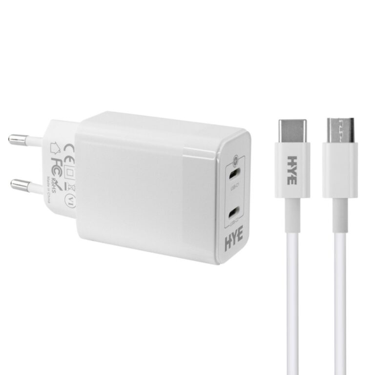 Carregador Hye HYEC121C – 20W+20W – 2X