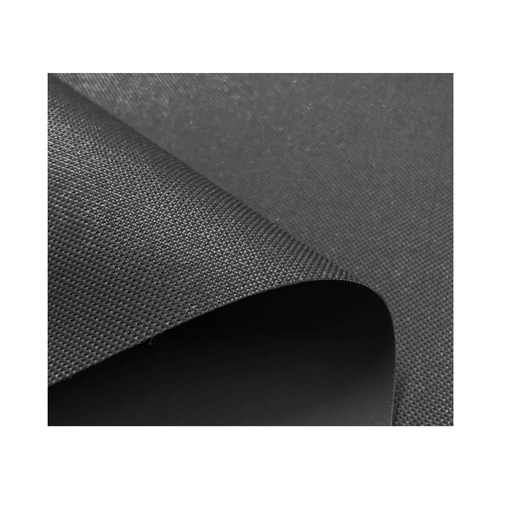 1 metro por 1,50 metro nylon 600 preto uma face Plastificado impermeável – Ideal para bolsas e neces
