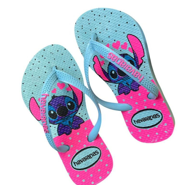 Chinelinho Feminino Infantil varias estampas STITC