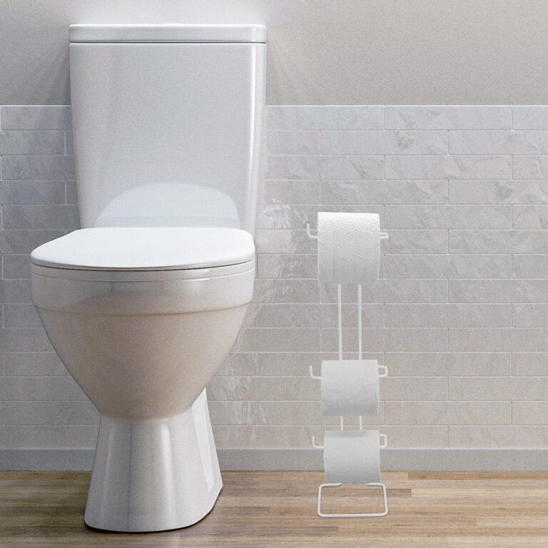 SUPORTE PARA PAPEL HIGIÊNICO 3 ROLOS CHÃO –