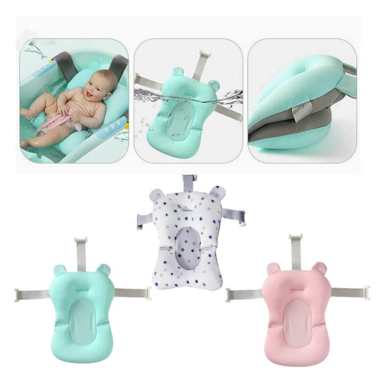 almofada de banho para bebe com trava para banheir