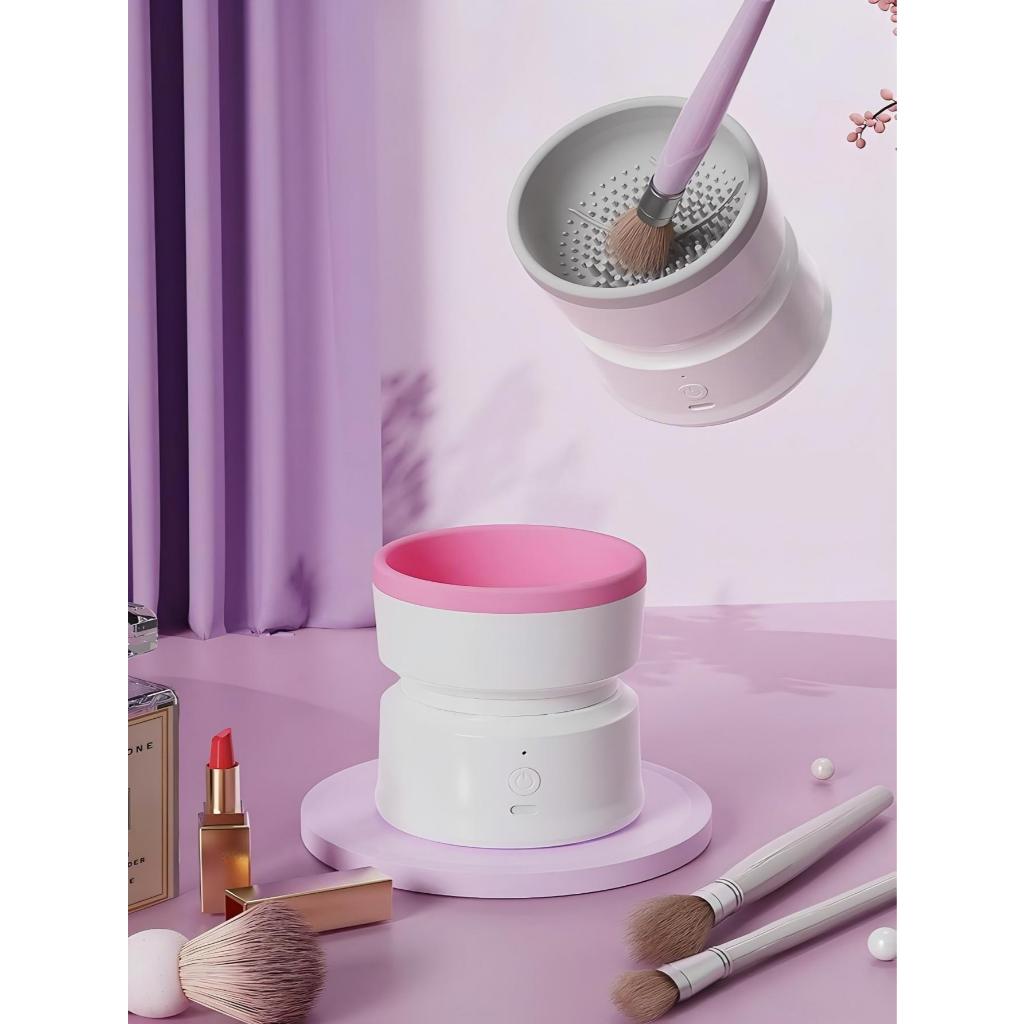 Maquina Limpador Limpeza De Pincéis De Maquiagem Prático