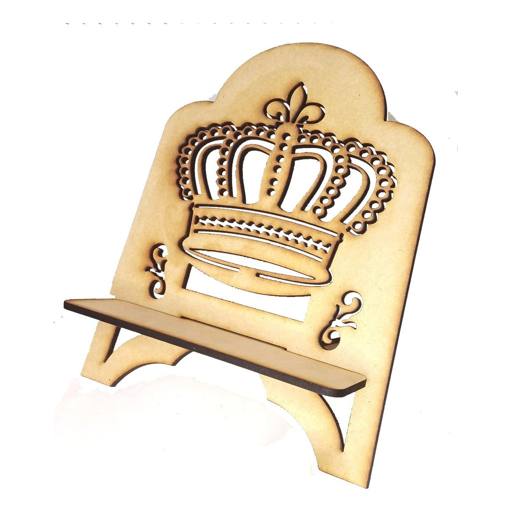 Suporte Coroa Leitura De Bíblia, Livros, Tablet, iPad Em Mdf