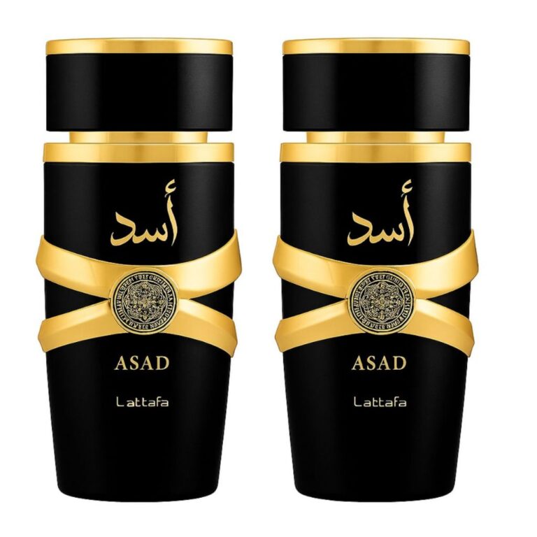 Kit até 02 Perfume Masculino Asad Lattafa 100ml T