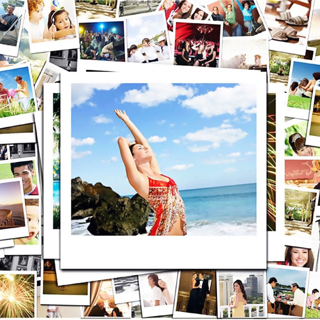 Papel Fotográfico A4 150g Glossy Branco Brilhante com 200 folhas