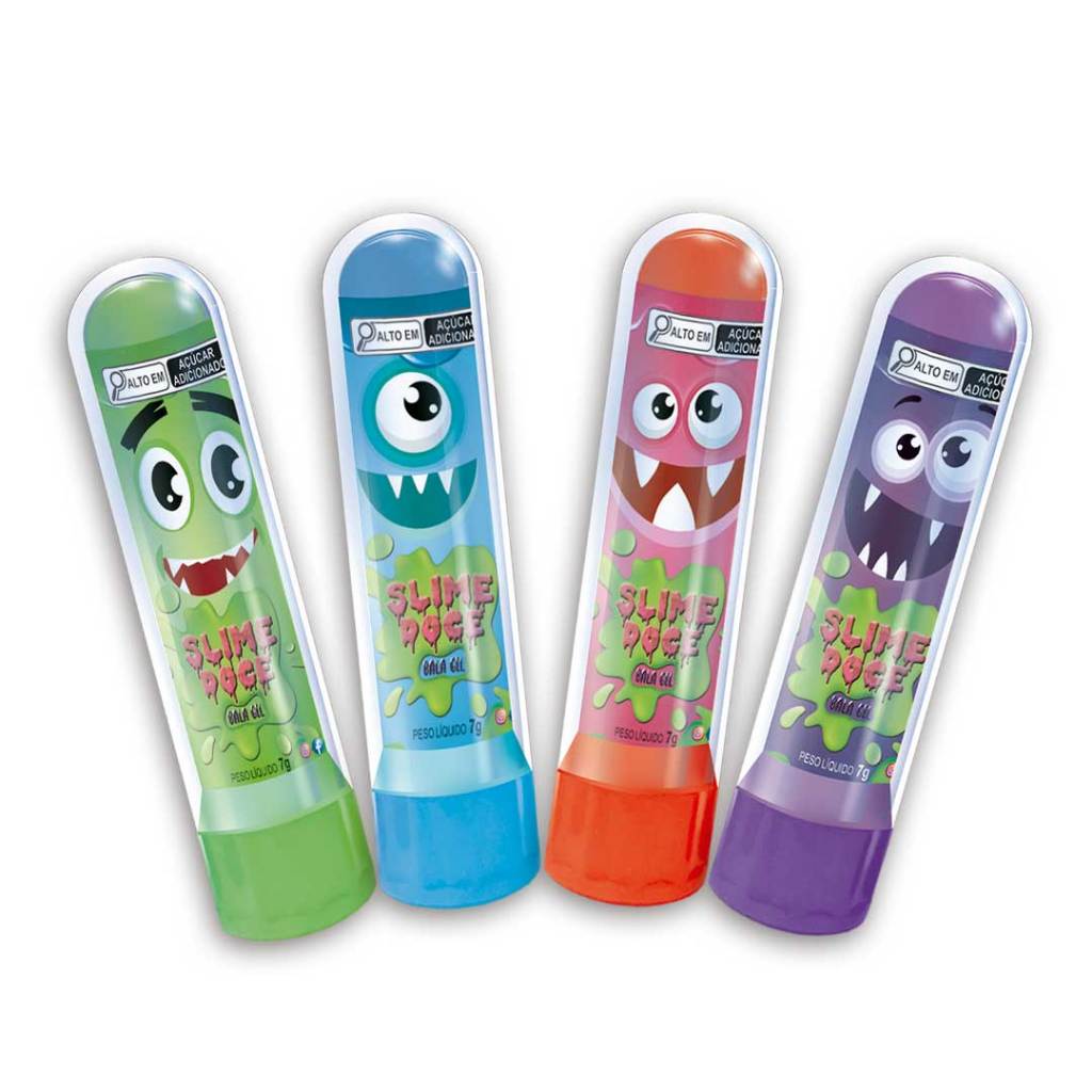 BALA LIQUIDA GEL SLIME DOCE 30UN x 7G