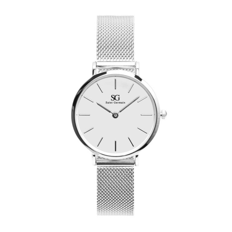 Relógio Feminino Prata Saint Germain Harlem Silve