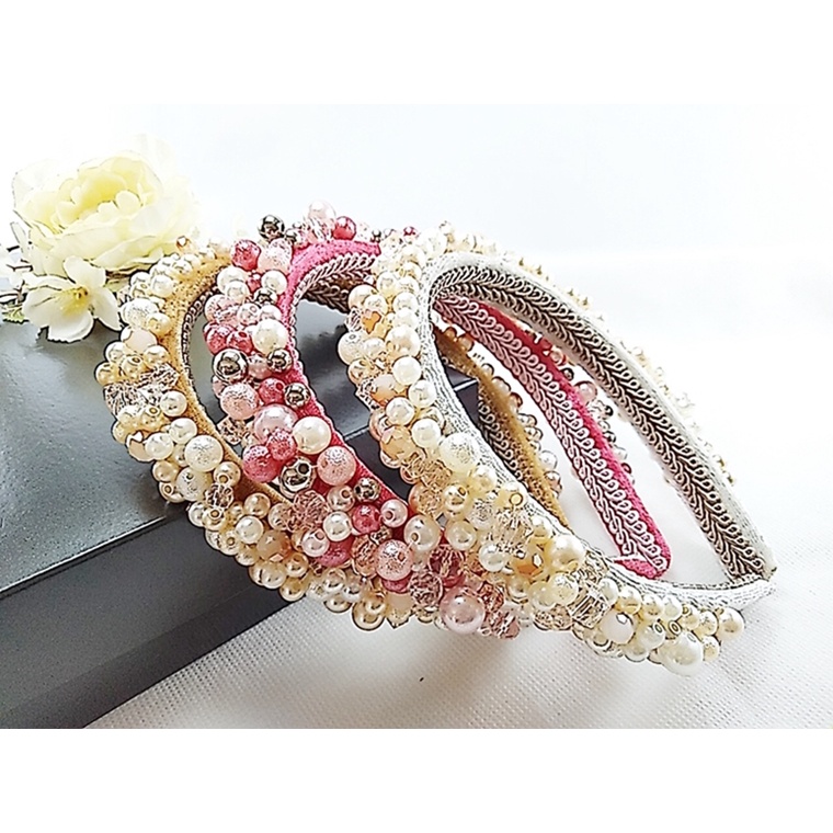 Tiara de pérola luxo – Ref. LUXO900/0126a m