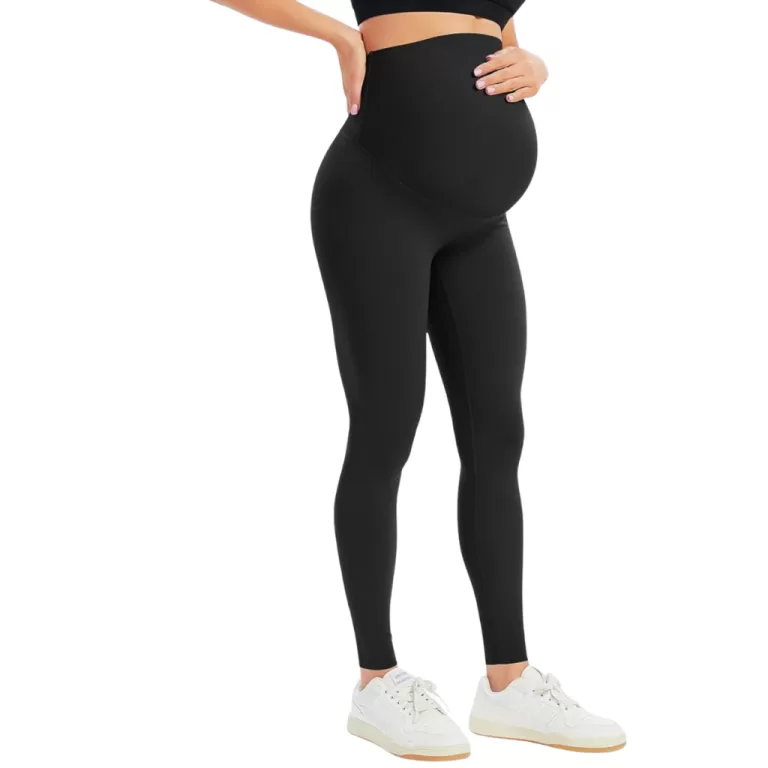 Calça legging gestante roupa maternidade alto con