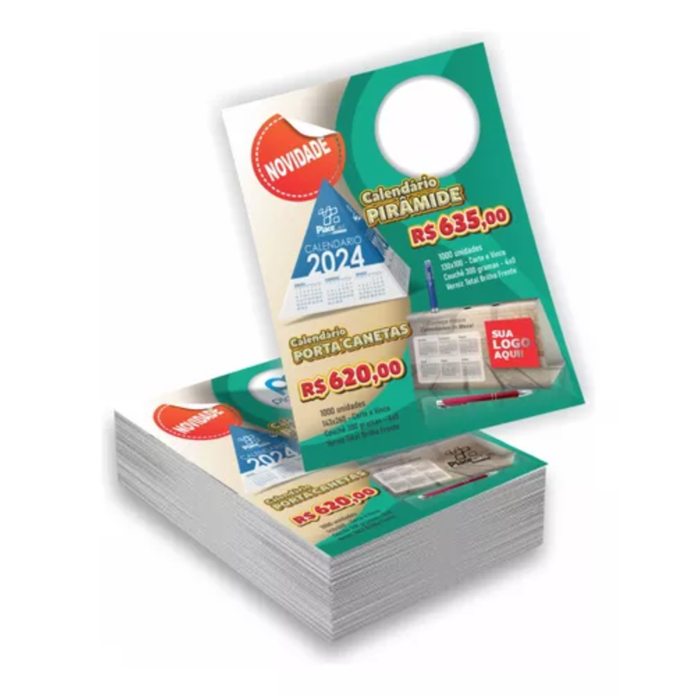 FOLHETO 10X14 – 90 GRAMAS –  COLORIDO – FRENTE/VERSO  – 2500 UNIDADES