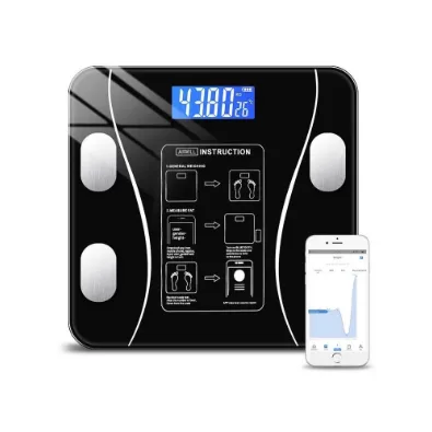 Balança De Bioimpedância Bluetooth Medição Cor