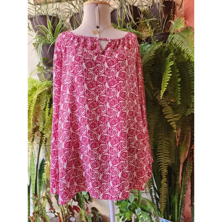 blusa estampada com manga longa – alk gestan