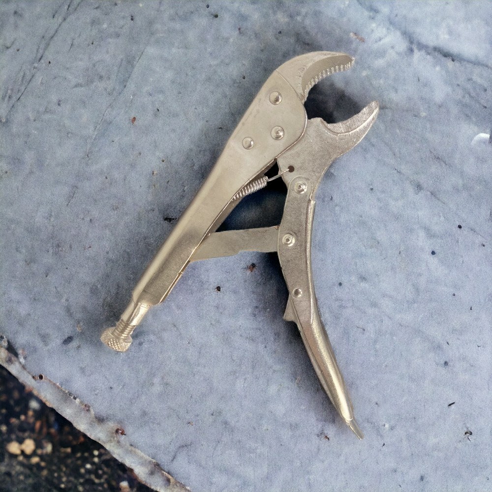 Alicate Pressão Profissional 10pol 250mm Mordente Curvo Robusto