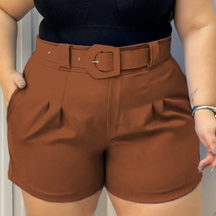 Short Alfaiataria GG, Plus Size Moda Femina Short 