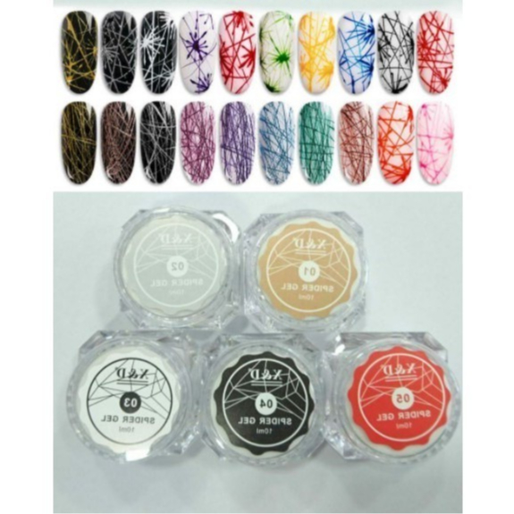 Spider Gel Teia de Aranha Pra Decoração De Unhas