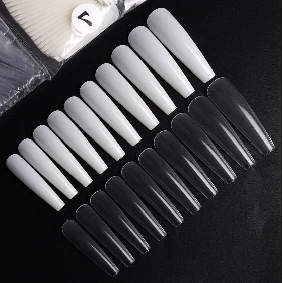 Unhas Postiças Realista 100 Unidades Manicure Alo