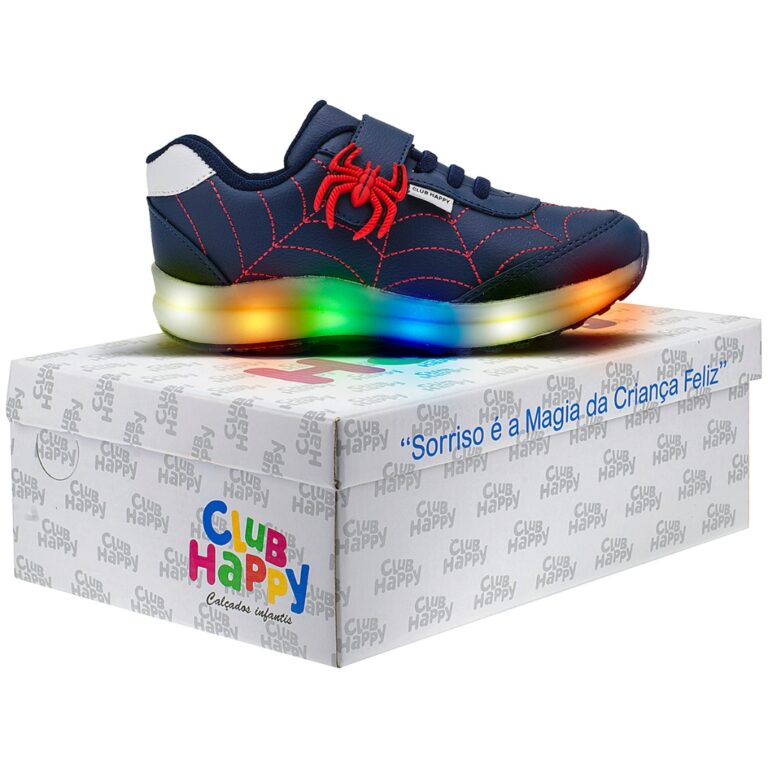 Tenis Infantil Masculino Tenis Led Menino Tenis De