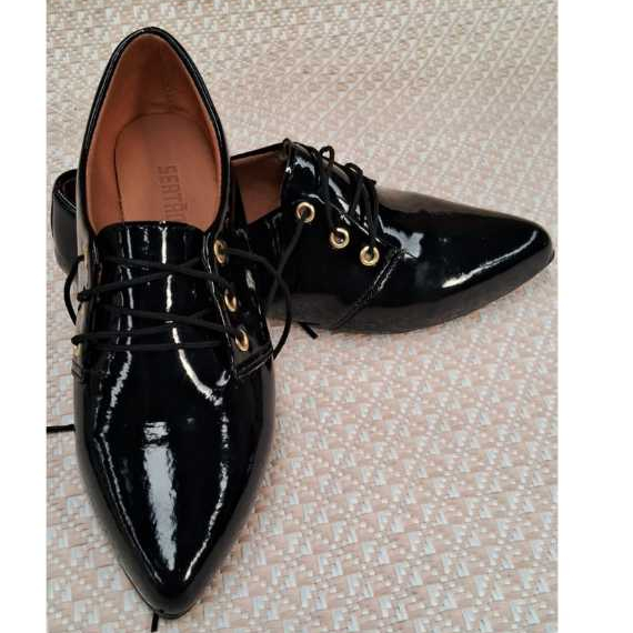 Tenis Oxford Feminino Priscila confortavel bico fi
