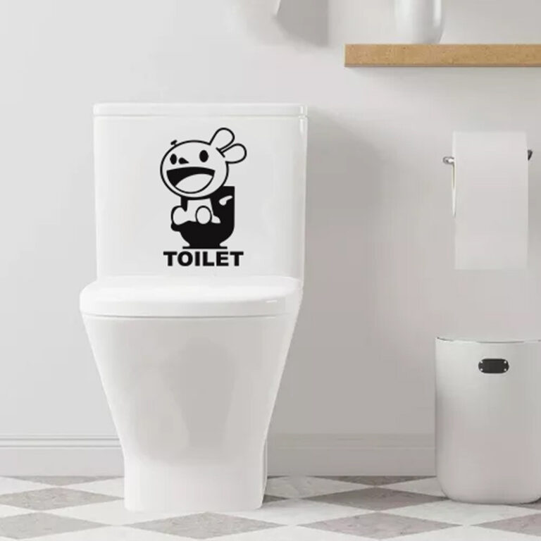 Adesivo Vinil Decorativo Tampa de Vaso Sanitário