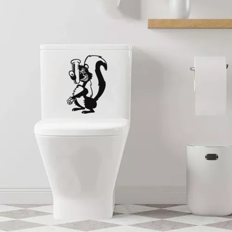 Adesivo Vinil Decorativo Tampa de Vaso Sanitário