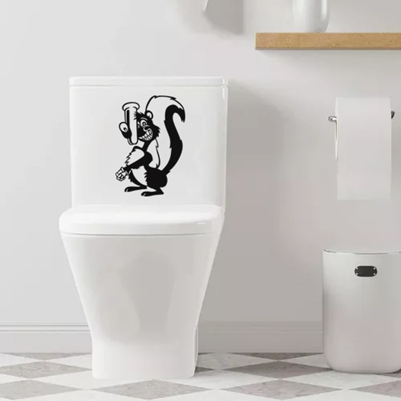 Adesivo Vinil Decorativo Tampa de Vaso Sanitário