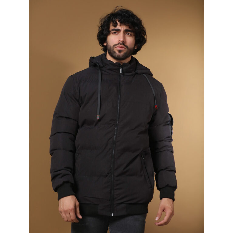 Jaqueta Bobo Jacó Preto Corta-vento Masculina Imp