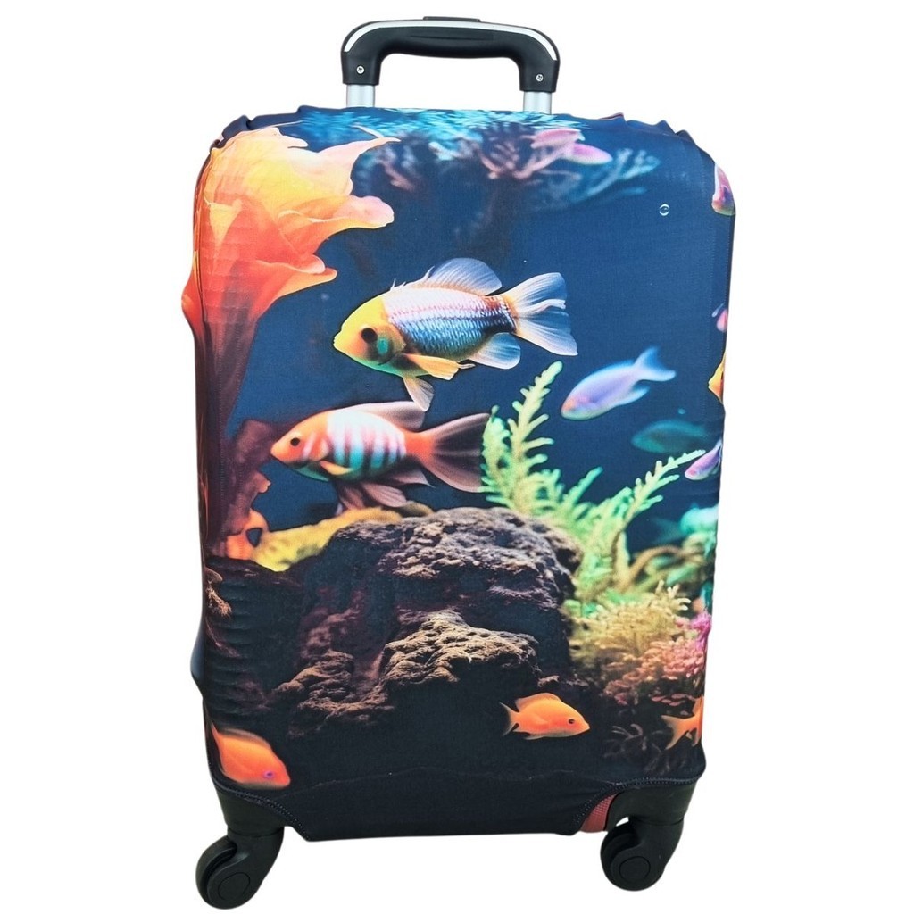 Capa para Mala Viagem Aquario
