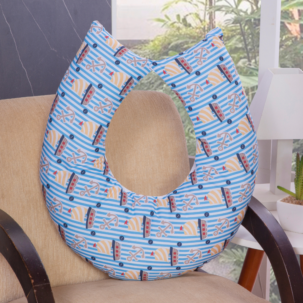 Almofada Amamentação para Bebê Menino Estampada