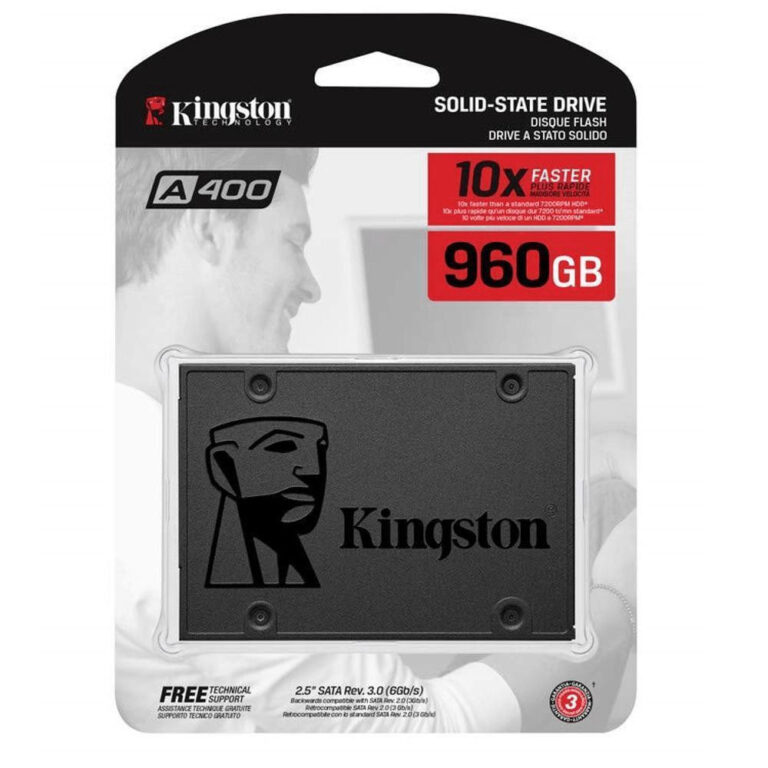 SSD Kingston 960GB / 480GB / 240GB / 120GB –