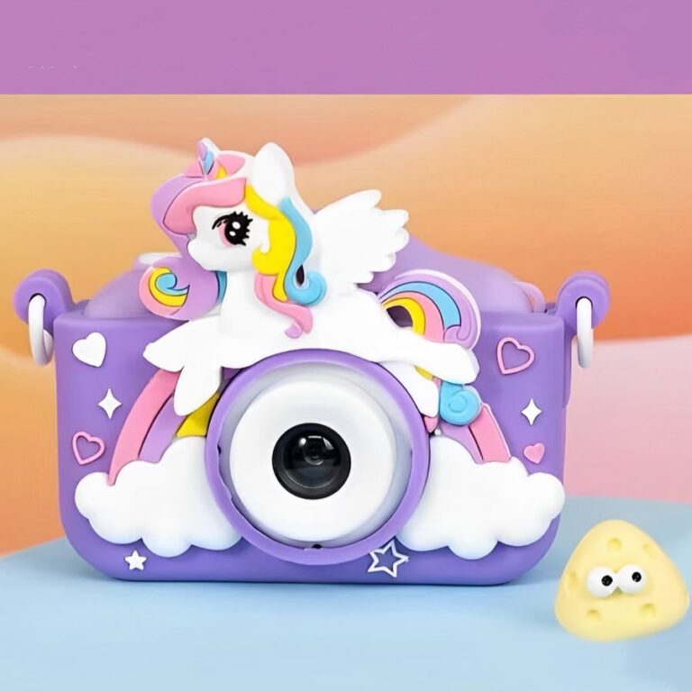 Câmera de Vídeo Digital Unicórnio com Estojos d