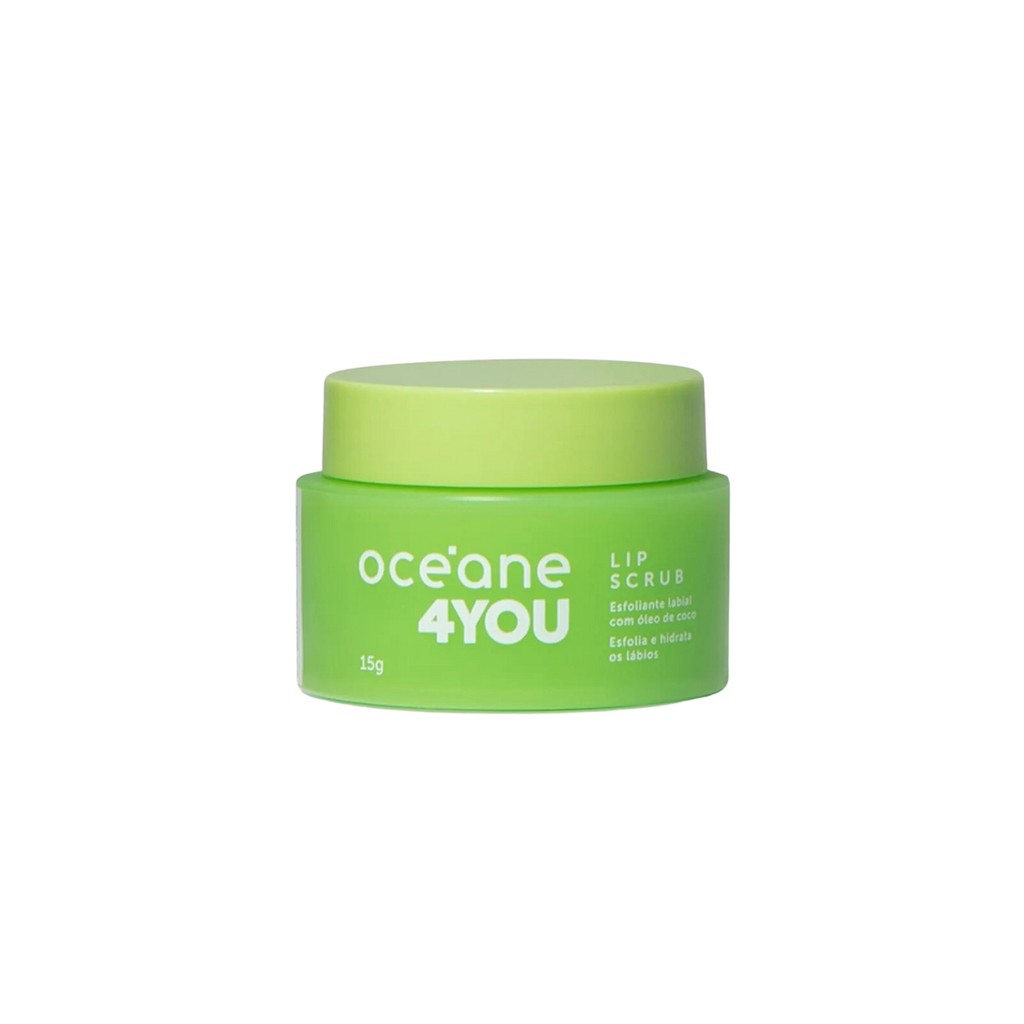 ESFOLIANTE LABIAL COM ÓLEO DE COCO – LIP SCRUB 4YOU 15G