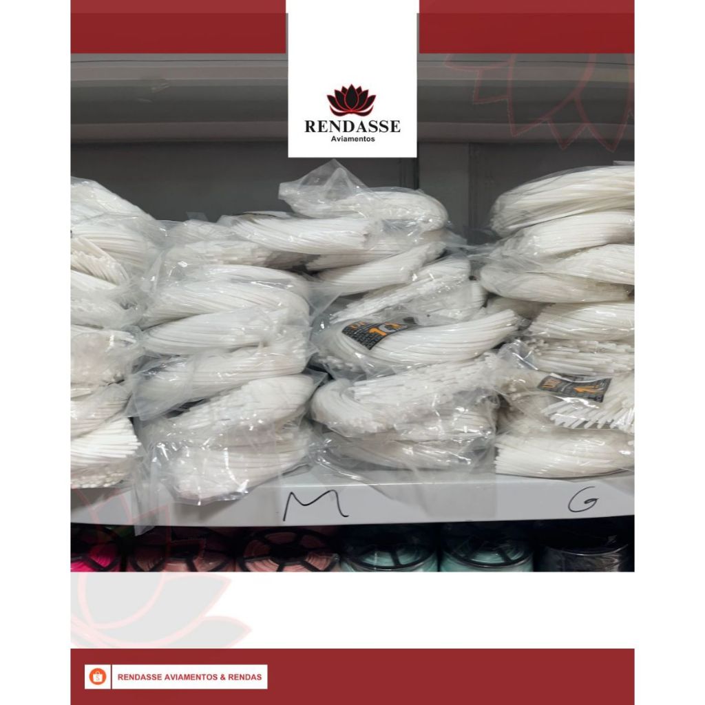 Pacote 50 Pares Arco Para Sutiã Universal De Plástico Fabricação