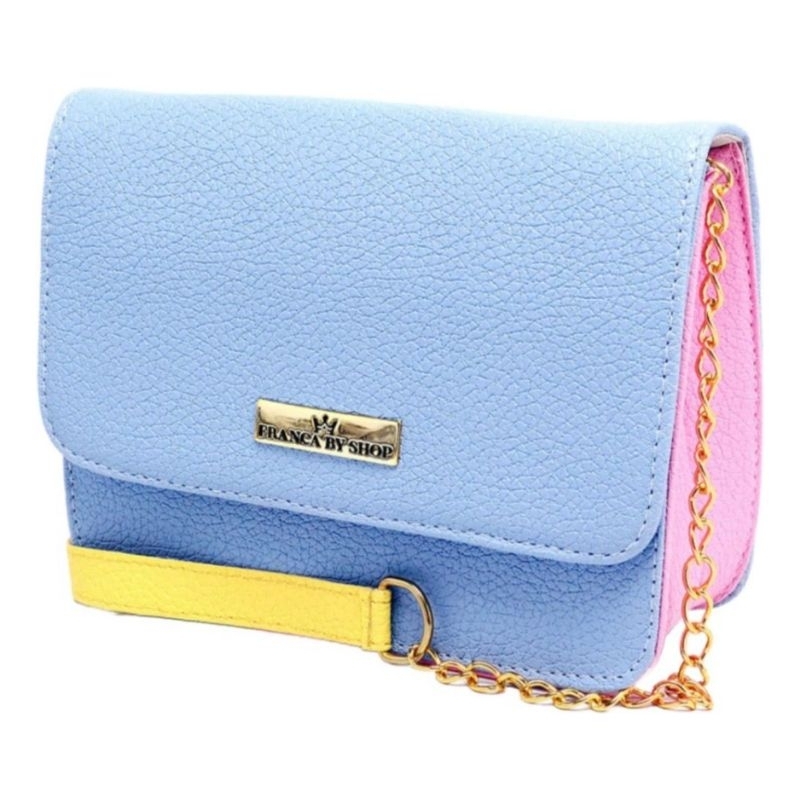 Bolsa Feminina De Ombro Alça Corrente Lorena Luxo Elegante Lançamento