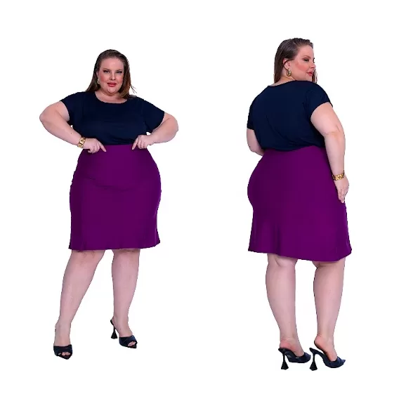 Saia Short Roupa Fitness Confortável e  Pratica P