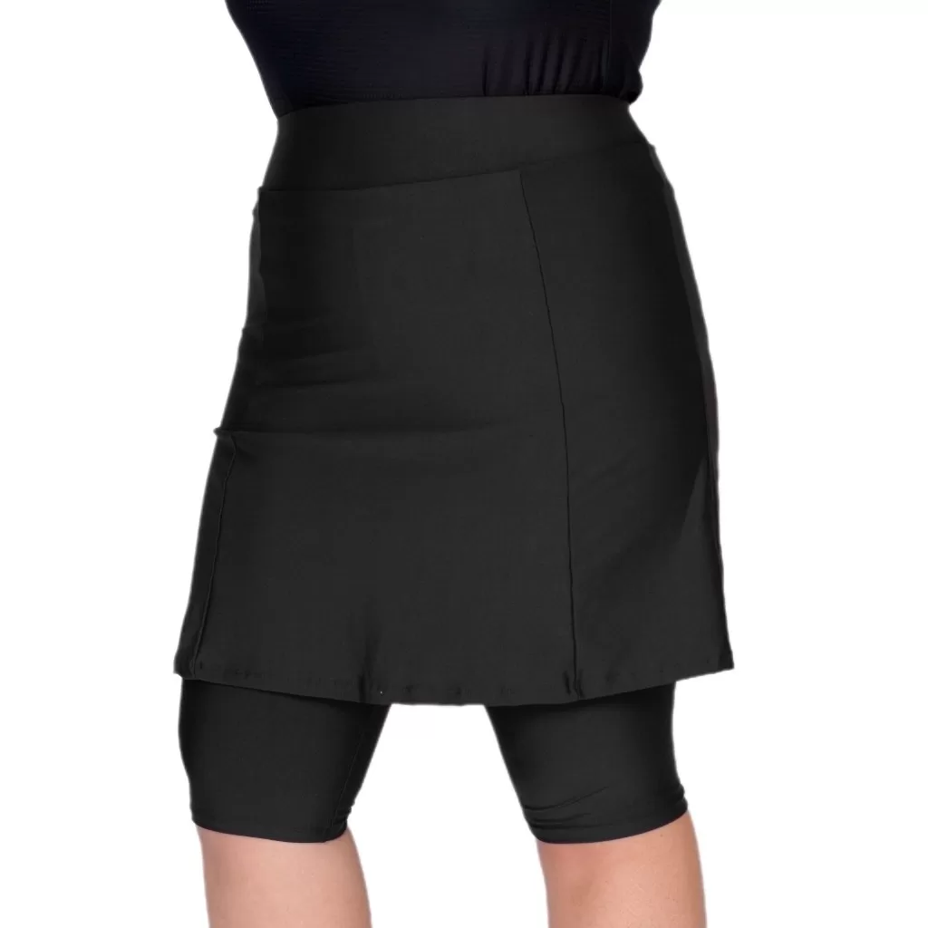 Short Saia Para Academia Plus Size Roupa Modesta Fitness